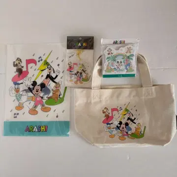 아라시 아라시를 여행하는 전시회 미키 굿즈 세트