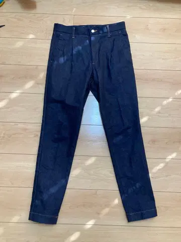 MB 다크 블루 데님 팬츠 슬랙스