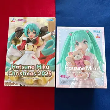 하츠네 미쿠 루미나스타 크리스마스 2025 피규어 2개 세트 1