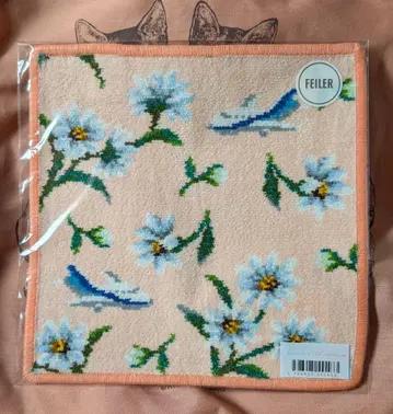 페이러 for ANA 오리지널 마가렛 손수건 (테두리 핑크)