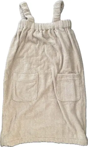 [ 미사용 ] 제라토 피케 타월 바스 드레스