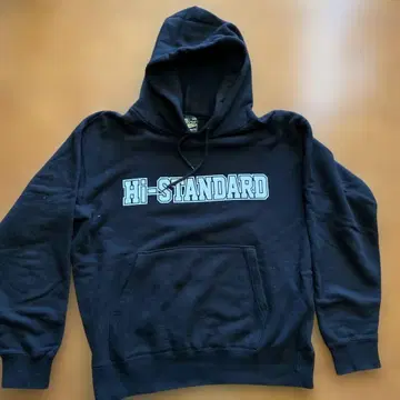 새상품급!! Hi-STANDARD 백 프린트 남성용 M 사이즈 블랙