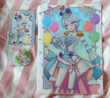 마루쿠지 프리파라 히비키 파루루 캔뱃지 브로마이드 클리어 파일