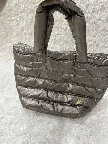 ROOTOTE 루트토트 토트백 나일론 퀼팅 실버