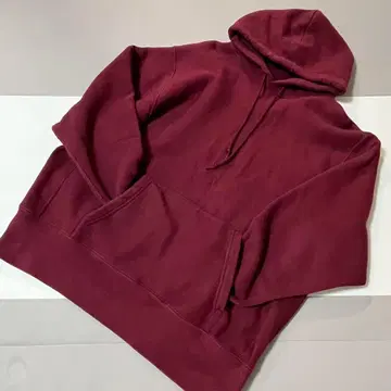 CAMBER 버건디 크로스 니트 후드티 XL