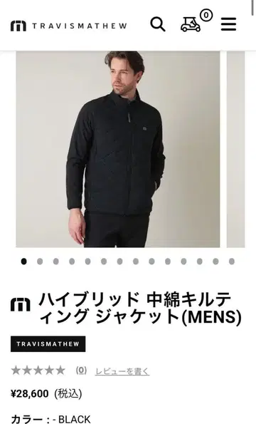 택 포함 새상품 TRAVISMATHEW 골프웨어 M 사이즈