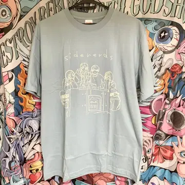 Sidenerds 얼터너티브 락 밴드 티셔츠