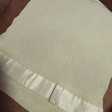 고급 크레이프 원단 오비 장식 천 순수 실크 새상품급