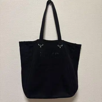 언슬리드 토트백 블랙