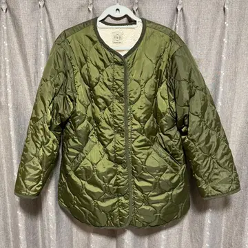 y113001 Samansa Mos2 퀼팅 자켓 버튼 심플