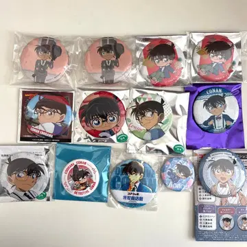 명탐정 코난 에도가와 코난 쿠도 신이치 캔뱃지 묶음 판매