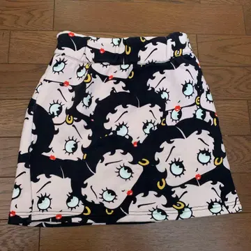 Betty Boop x JOY RICH 미니 스커트 XS
