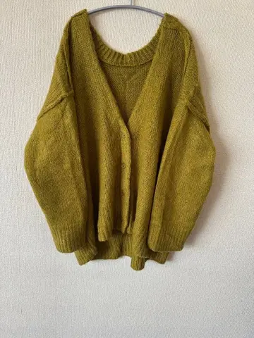 FREAK'S STORE 올리브 그린 가디건 F 사이즈