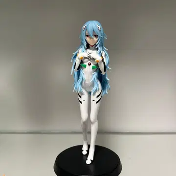 에반게리온 아야나미 레이 애니메이션 스타일 피규어 스카이블루 헤어