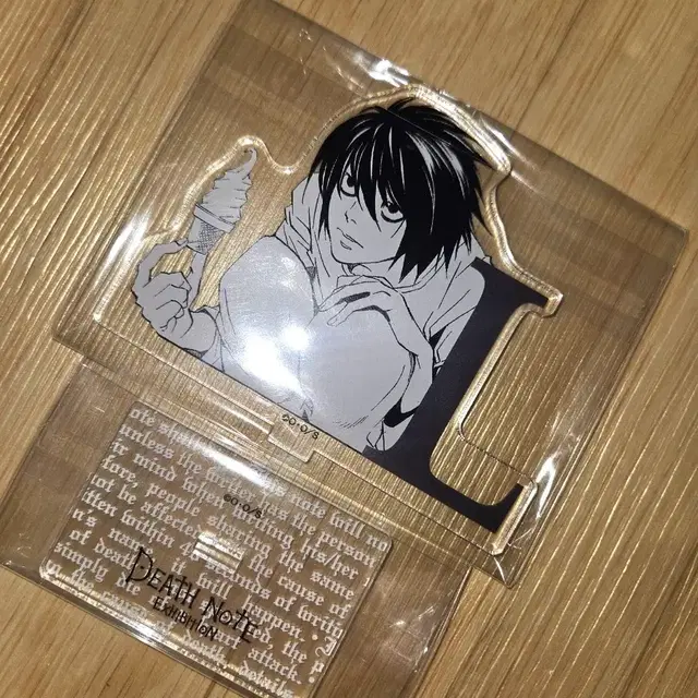 데스노트 엘 원화전 아크릴 스탠드