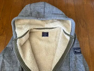 Abercrombie & Fitch 따뜻한 보아 후드티 점퍼