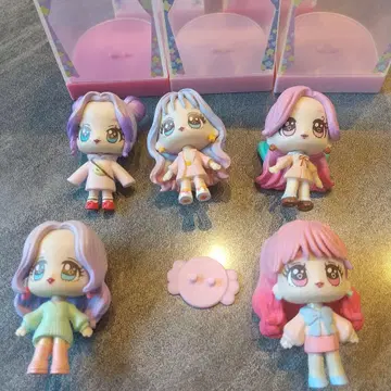 슈가 옷장 SD 캐릭터 피규어 5체 세트