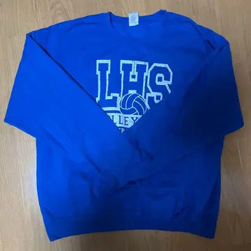 GILDAN LHS 배구 트레이닝복 XL 파랑