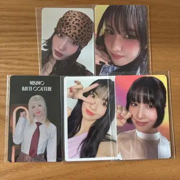 TWICE MISAMO 모모 포토카드 세트 [ 5장 ]