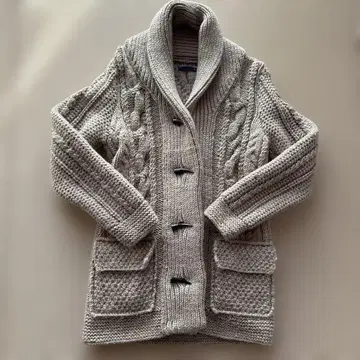 AVIREX 베이지 가디건