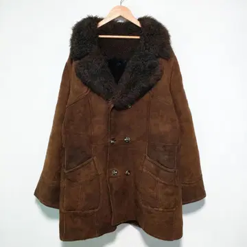 런치 코트 천연 가죽 양가죽 무스탕 양가죽 가죽 스웨이드 0749