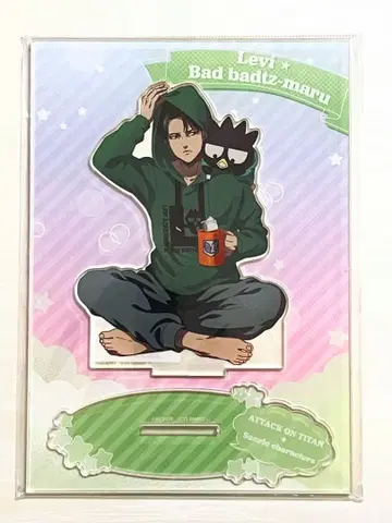 진격의 거인 리바이 산리오 아크릴 스탠드 바츠마루