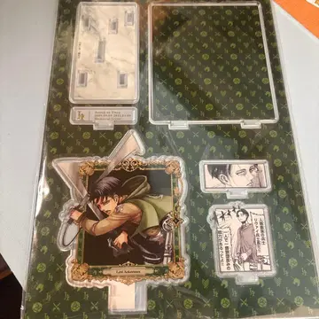 진격의 거인 온라인 전시회 한정판 디오라마 아크릴 스탠드 리바이