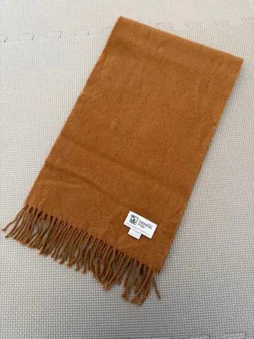 Johnstons 100% 캐시미어 머플러 카멜