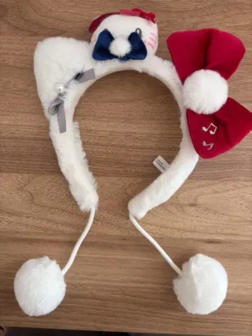 USJ 한정판 헬로키티 머리띠 크리스마스 유니버셜