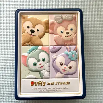 디즈니씨 더피 and 프렌즈 쿠키 빈 캔