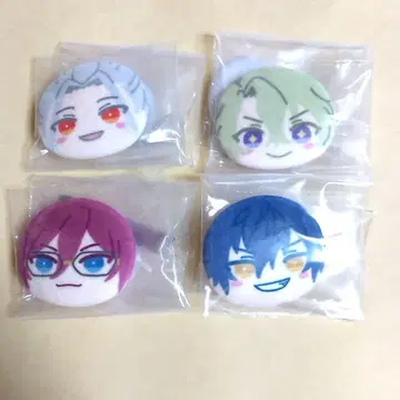 Eden 오만주 앞머리 클립 4개 세트