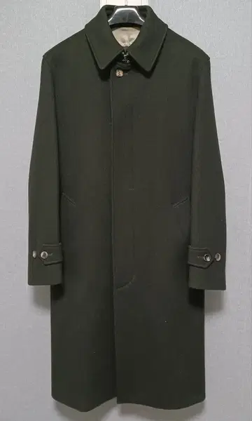 [새상품급/영국제] GRENFELL 울 발마칸 코트 38 카키