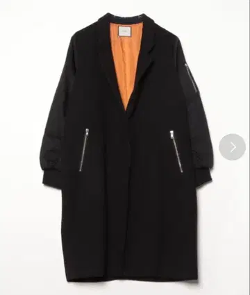 jouetie 소매 절개 MA-1 체스터 코트 M 사이즈