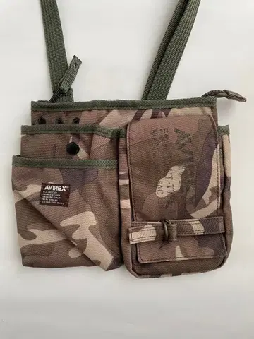 AVIREX 카모플라쥬 2WAY 숄더백