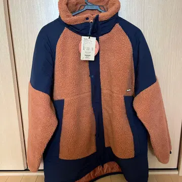 niko and - 플리스 자켓 L 네이비/오렌지