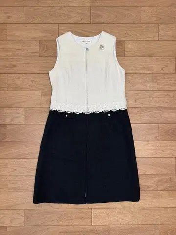 슬리브리스 자수 원피스 겉옷 슈퍼 뷰티 42