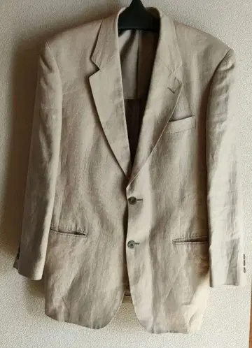 DURBAN Modular L 사이즈 베이지 린넨 테일러드 자켓