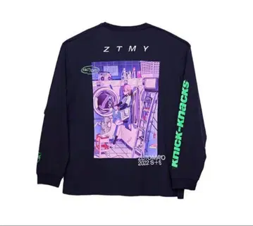 [ M 새상품급 ] 계속 한밤중이면 좋을 텐데 2022 롱 슬리브 티셔츠