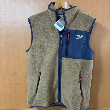 리복 Reebok 플리스 베스트 미사용 새상품