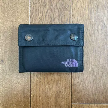 THE NORTH FACE 코인 케이스 카모플라쥬 퍼플 라벨