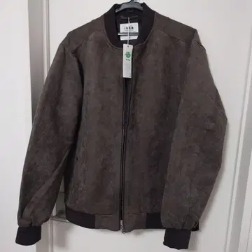 페이크 스웨이드 블루종