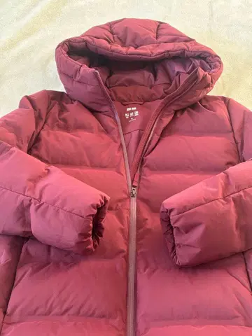 유니클로 심리스 다운 다운 자켓 XL