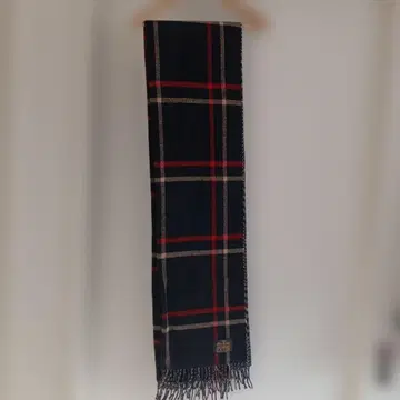 Glen Prince 체크 무늬 머플러
