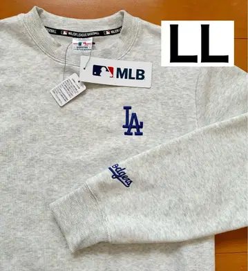 새상품 다저스 속기모 맨투맨 트레이닝복 LA 자수 로고 LL