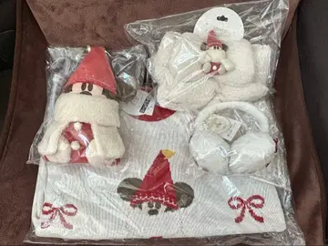 릴린린 스웨터 머플러 숄더백 귀도리 디즈니