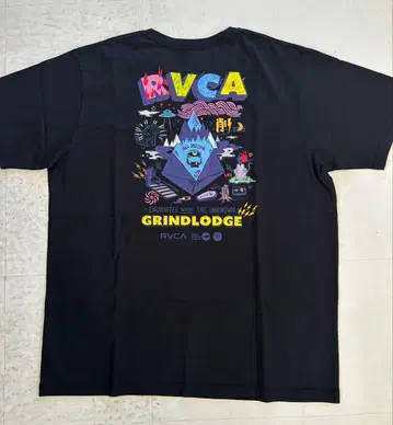 RVCA x GRINDLODGE 콜라보 T셔츠  XL