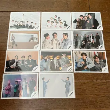 Snow Man 공식 사진 오프샷 11장