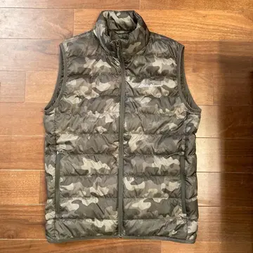 Eddie Bauer 다운 베스트 카모플라주 카모플라쥬