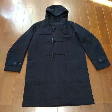 더플 코트 유니클로 L 사이즈 다크 블루
