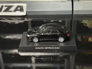 교쇼 1/64 SUBARU IMPREZA S204 미니카 블랙